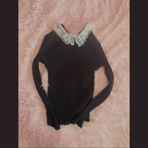 Black and White Gothic Long Sleeve